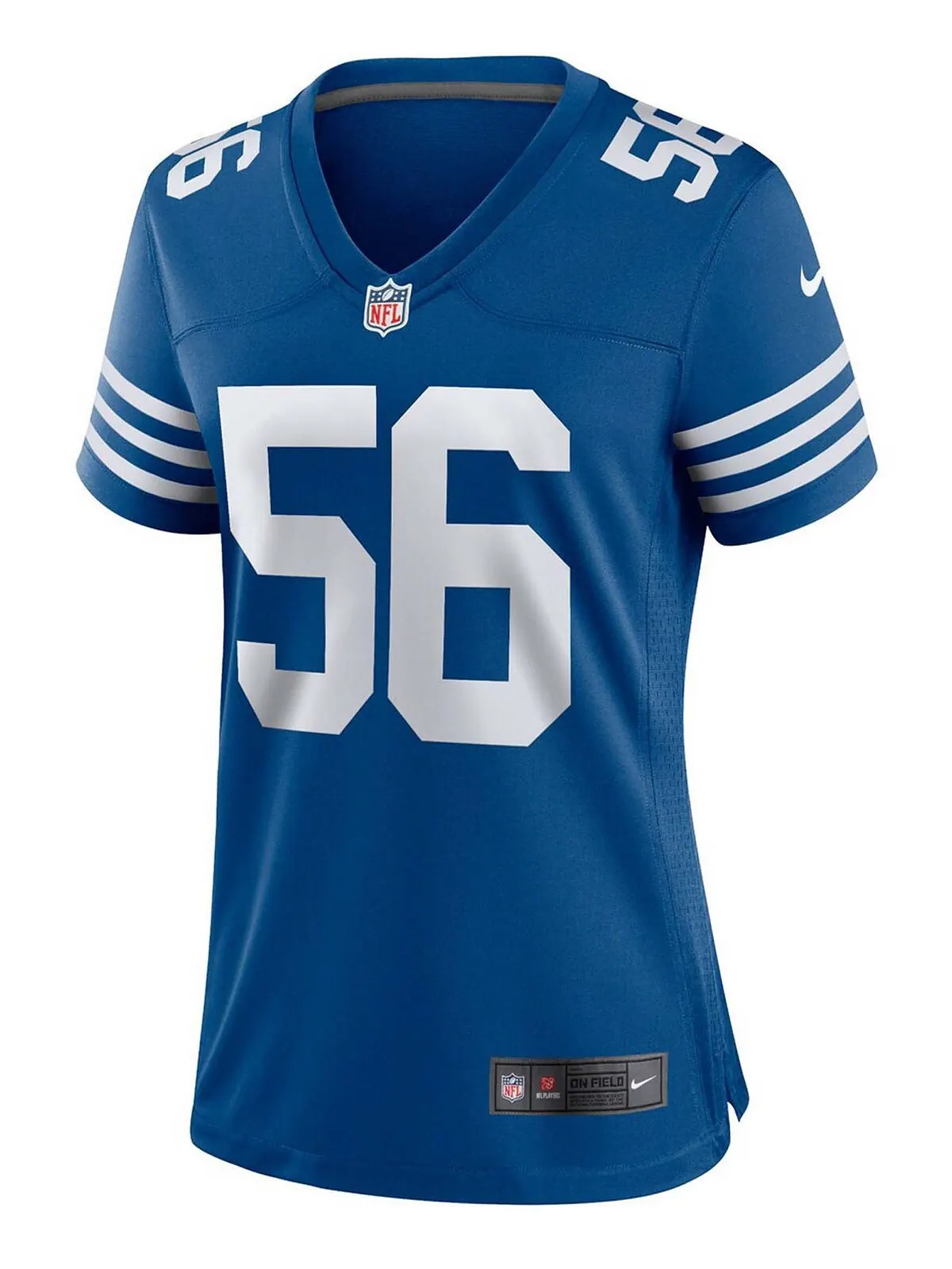 Женская майка для альтернативной игры Quenton Nelson Royal Indianapolis Colts Nike — изображение 3 из 3, королевский