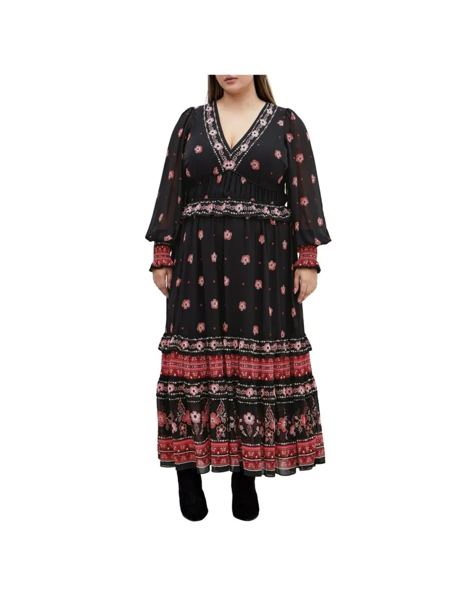 Женское макси-платье Cameron CITY CHIC, Batik brd — изображение 1 из 5