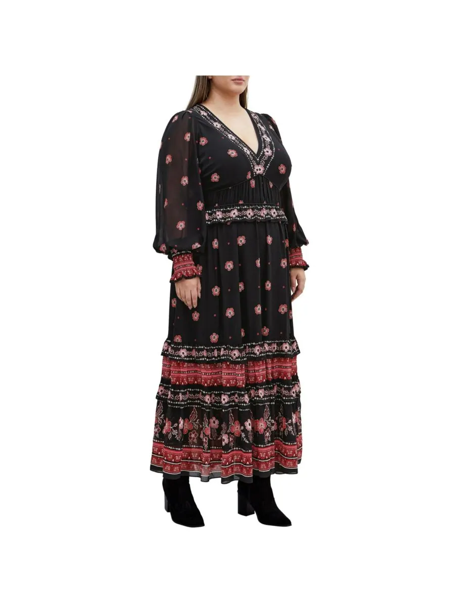 Женское макси-платье Cameron CITY CHIC, Batik brd — изображение 3 из 5