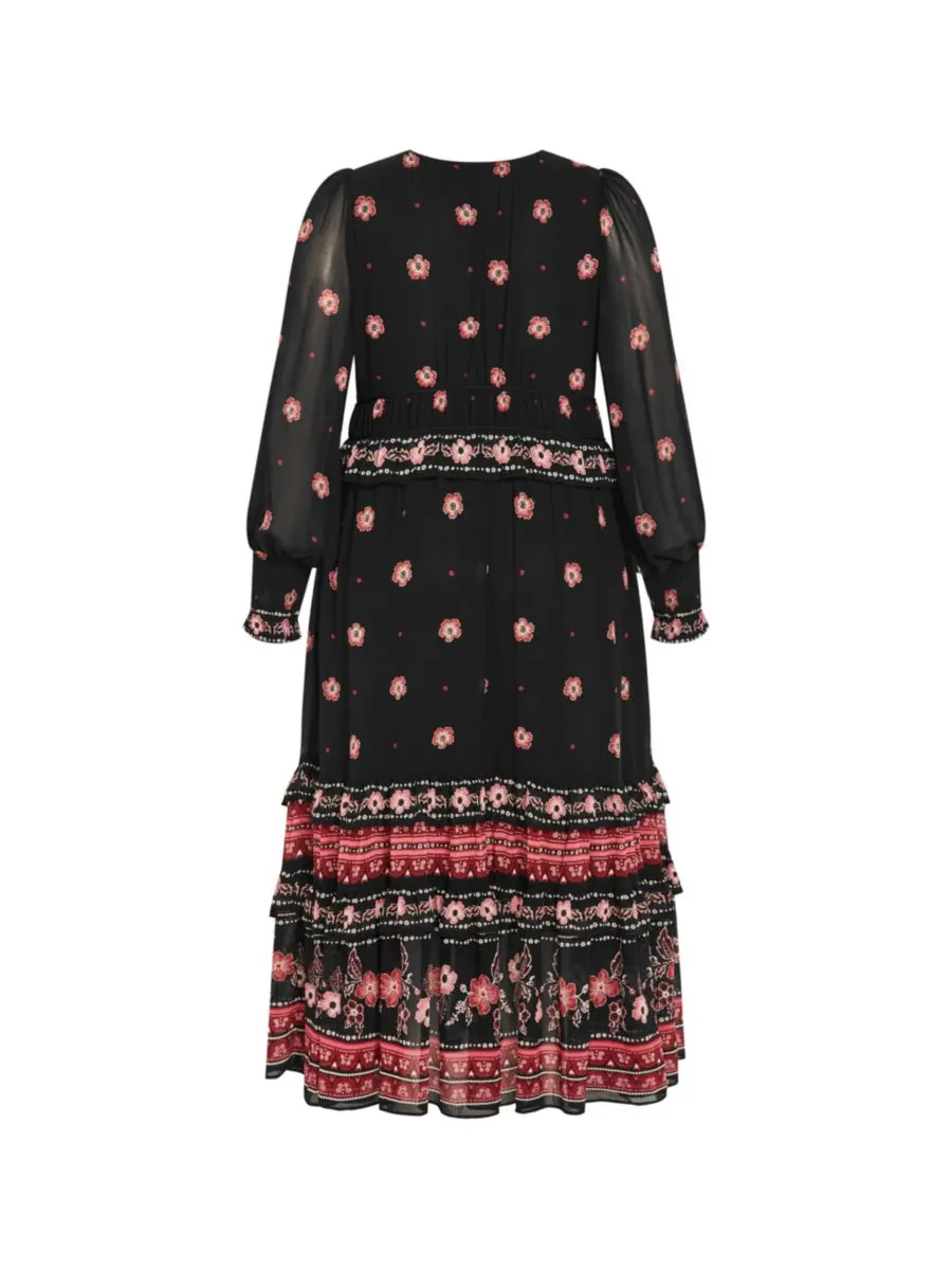 Женское макси-платье Cameron CITY CHIC, Batik brd — изображение 4 из 5