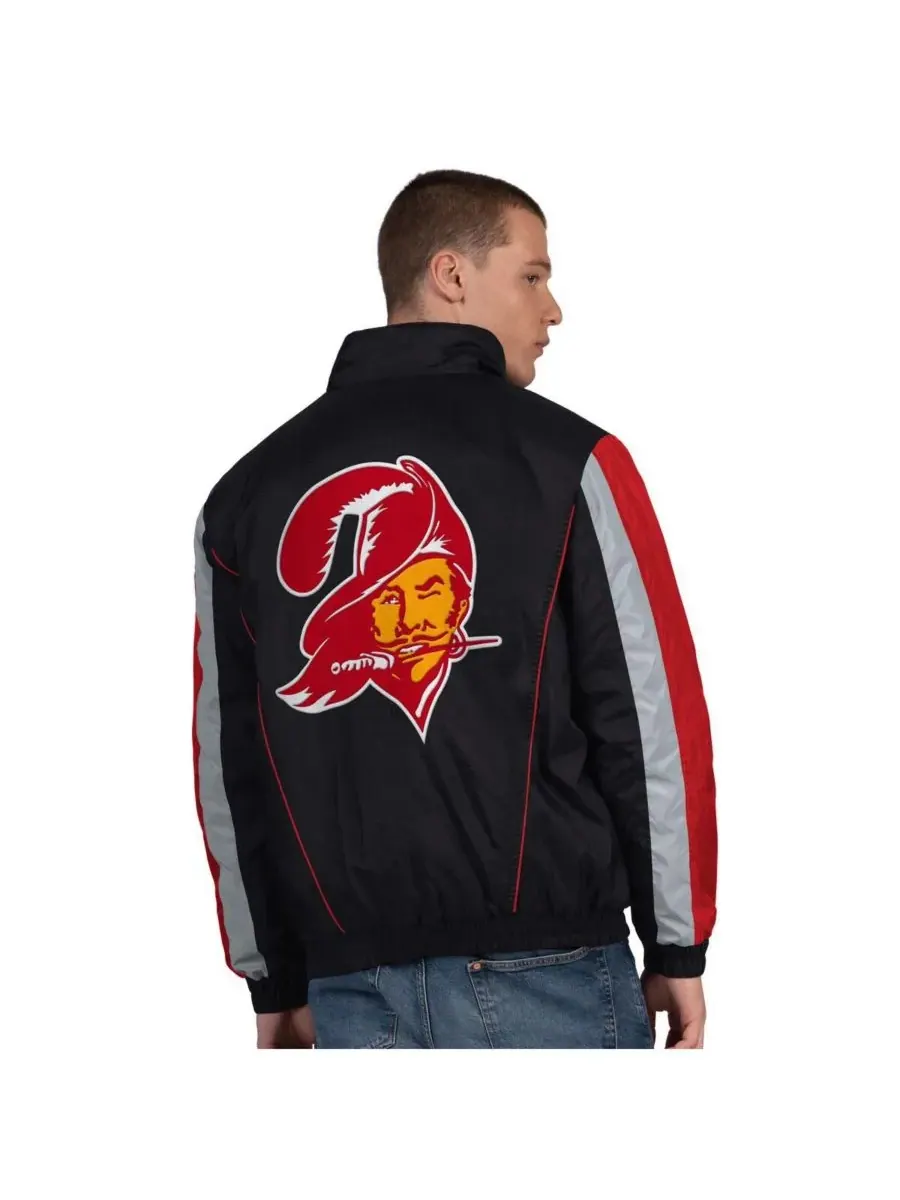 Starter Мужская черная куртка Tampa Bay Buccaneers Thursday Night Gridiron с винтажным логотипом и — изображение 2 из 2