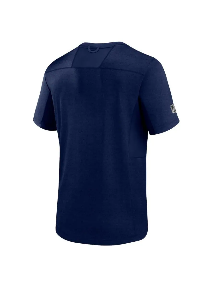 Fanatics Мужская темно-синяя футболка Washington Capitals Authentic Pro Performance — изображение 3 из 3, темно-синий