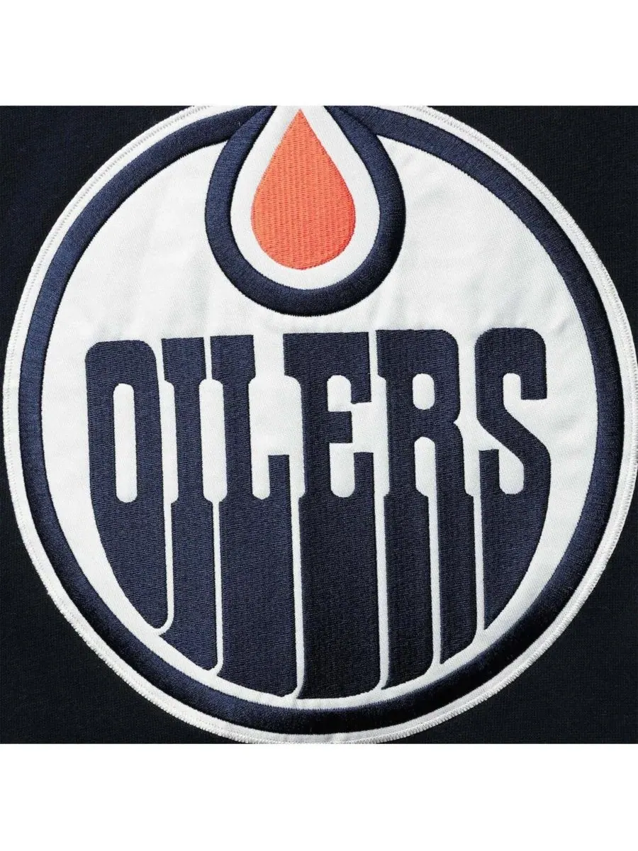 '47 Brand Мужская толстовка с капюшоном '47 Connor Mcdavid Navy Edmonton Oilers Player Name and — изображение 4 из 4