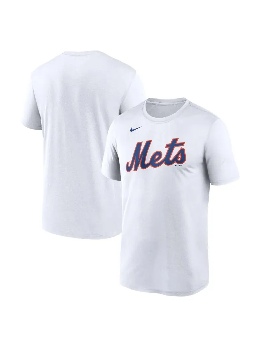 Футболка Nike с надписью New Legend Wordmark Dri-FIT — изображение 1 из 3, белый
