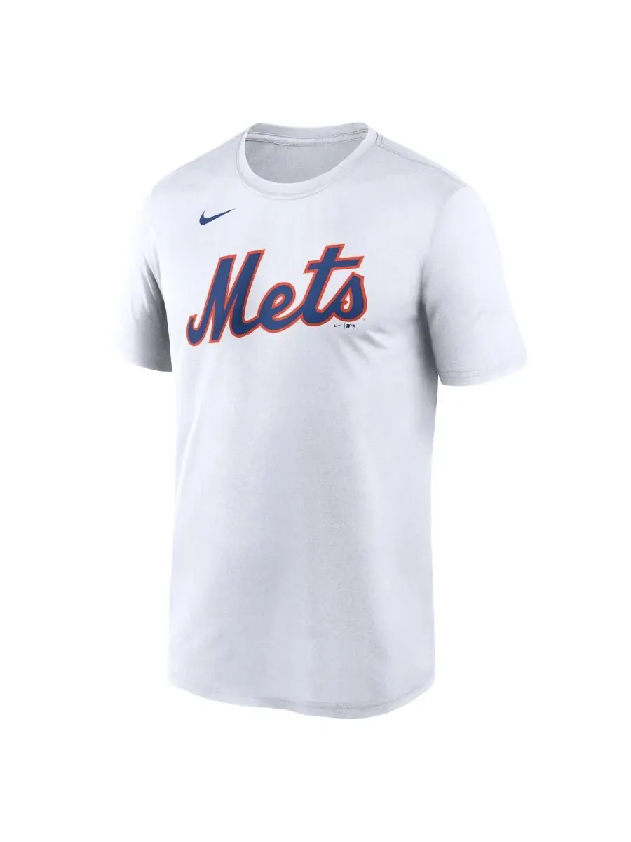 Футболка Nike с надписью New Legend Wordmark Dri-FIT — изображение 2 из 3, белый