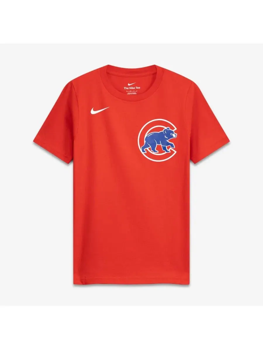 Футболка с длинным рукавом Pete Crow-Armstrong Chicago Cubs Nike — изображение 2 из 3, красный