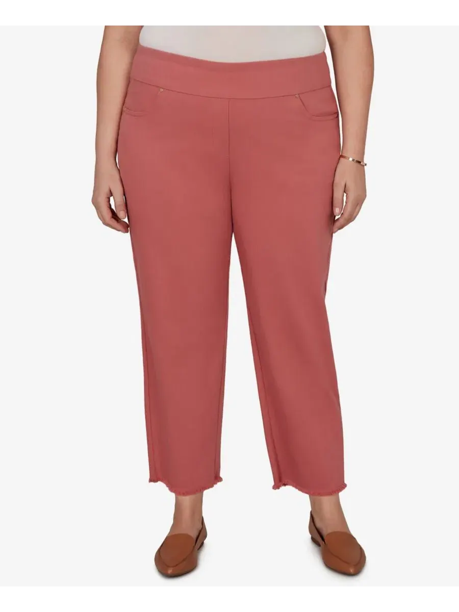 Джинсы укороченные Plus Size Camden Market Rosewood Super Stretch Alfred Dunner — изображение 1 из 5