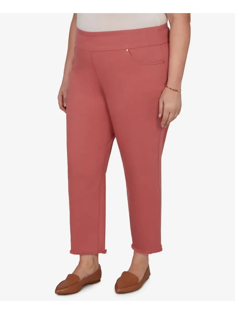 Джинсы укороченные Plus Size Camden Market Rosewood Super Stretch Alfred Dunner — изображение 2 из 5