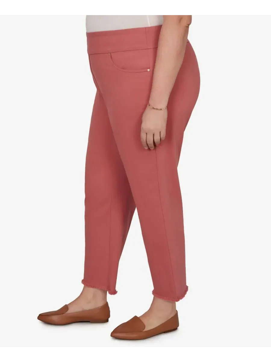 Джинсы укороченные Plus Size Camden Market Rosewood Super Stretch Alfred Dunner — изображение 3 из 5