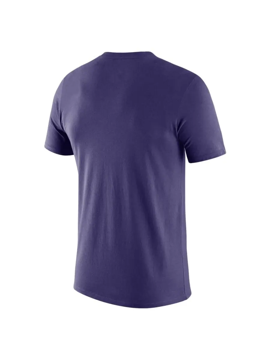 Футболка Nike с принтом Kansas State Wildcats 2026 Sideline Wordmark Legend Dri-FIT — изображение 2 из 3, фиолетовый