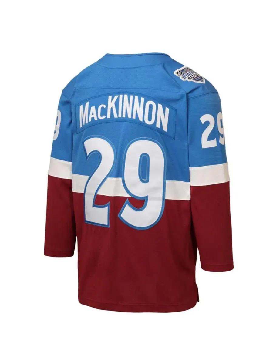 Детский хоккейный джерси Nathan MacKinnon 2020 Stadium Series Power Play Colorado Avalanche — изображение 2 из 3