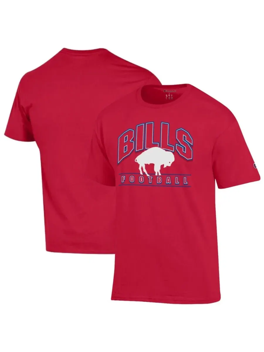 Футболка мужская Buffalo Bills Jersey T-Shirt Champion — изображение 1 из 3, красный