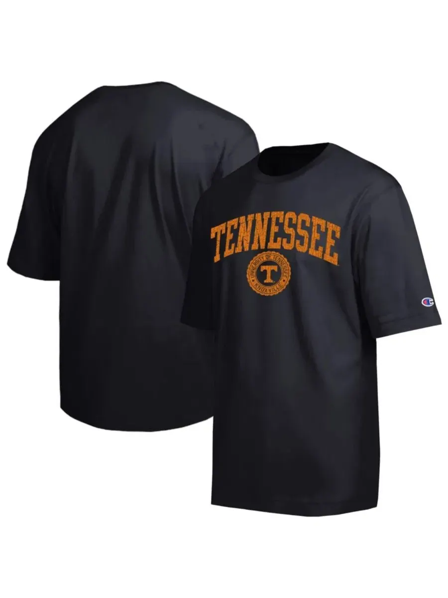 Футболка с принтом Tennessee Volunteers Scholar All-Star Champion — изображение 1 из 3, черный