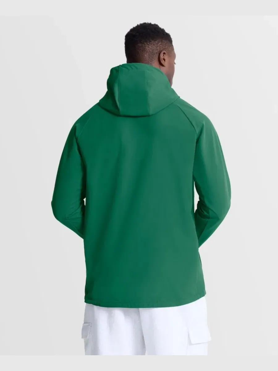 Утепленная куртка-худи с капюшоном, raglan, Therma-FIT Nike — изображение 4 из 5, зеленый золотистый
