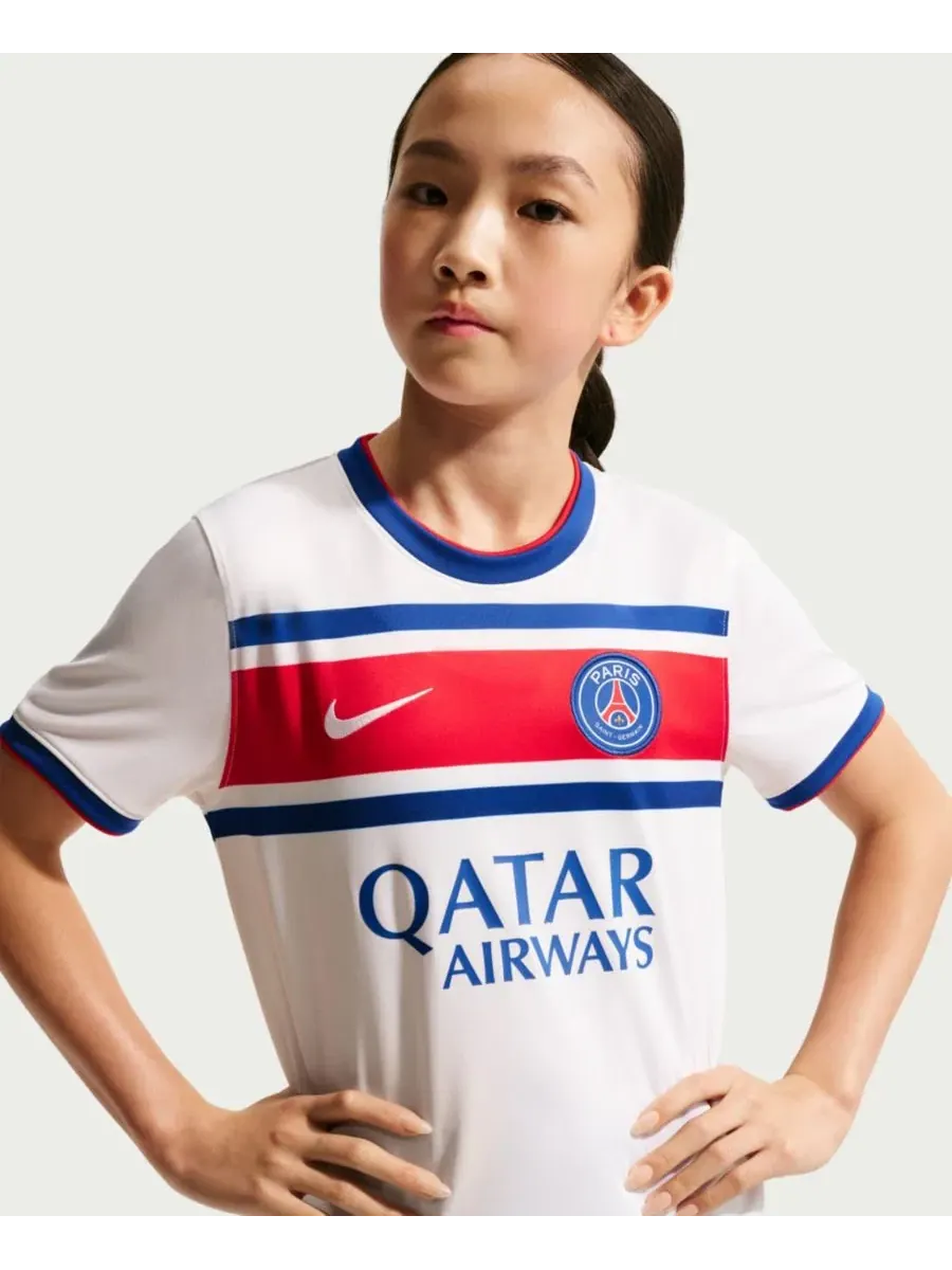 Футболка с длинным рукавом Paris Saint-Germain 2026/27 Away Pre-Match Nike — изображение 1 из 5, белый