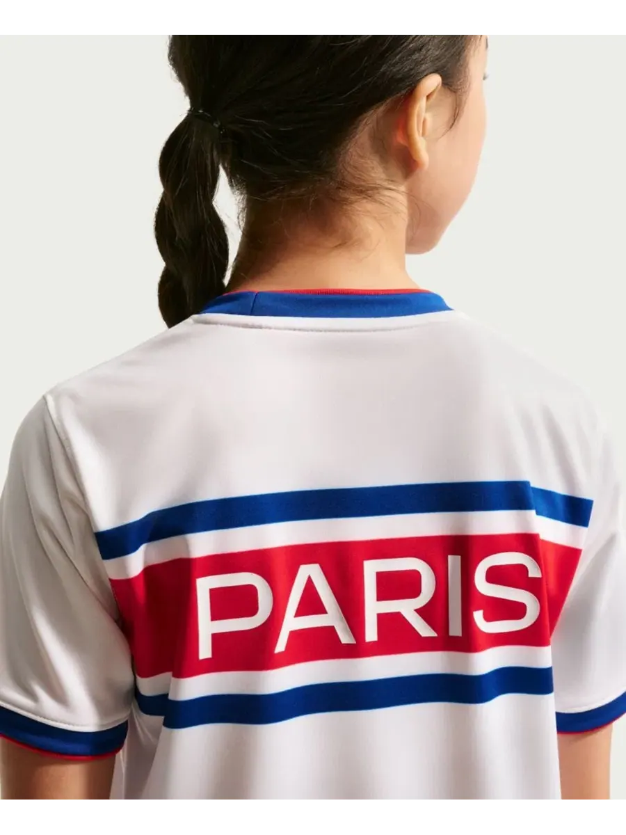 Футболка с длинным рукавом Paris Saint-Germain 2026/27 Away Pre-Match Nike — изображение 5 из 5, белый