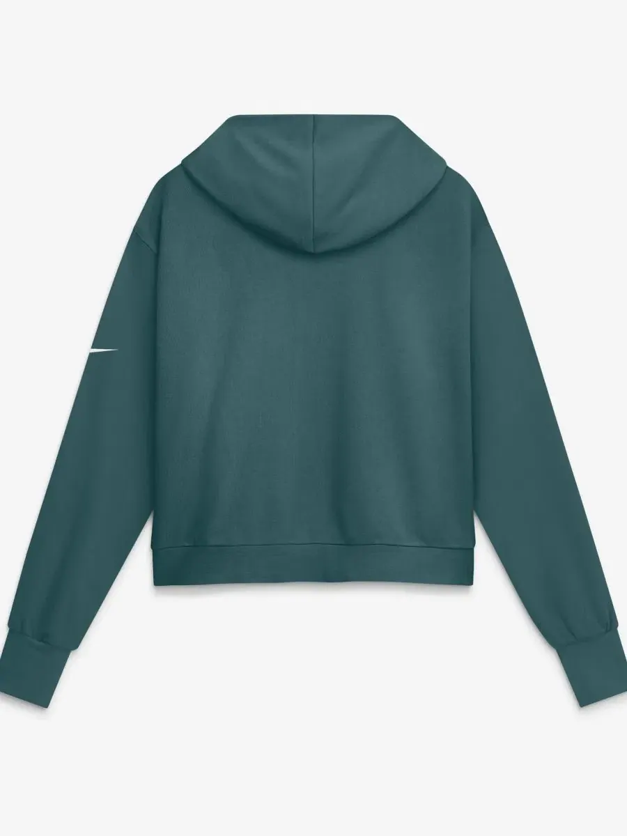 Худи с капюшоном на молнии Philadelphia Eagles Nike — изображение 3 из 5, зеленый