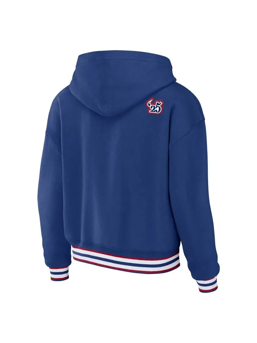 Толстовка-худи с принтом и шнуровкой, модель Royal New York Giants WEAR by Erin Andrews — изображение 2 из 3, королевский
