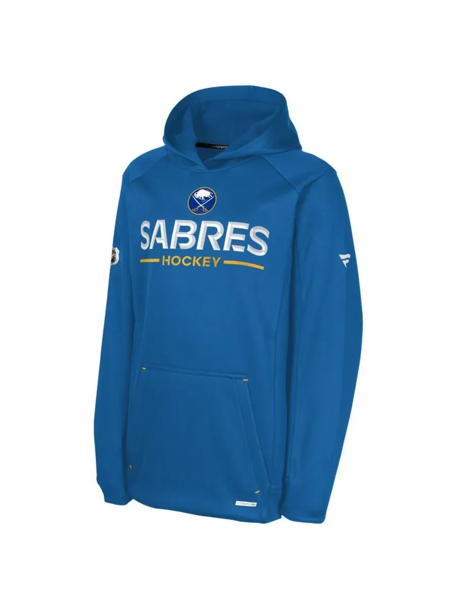 Худи-реглан с принтом Buffalo Sabres Authentic Pro Rink Fanatics — изображение 2 из 3, королевский