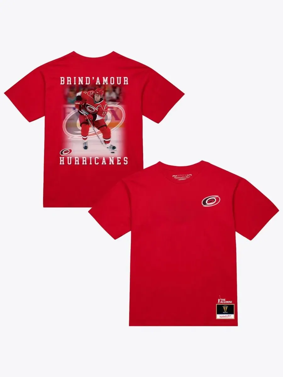 Футболка с фотографией Рода Бриндамора Mitchell & Ness — изображение 1 из 3, красный