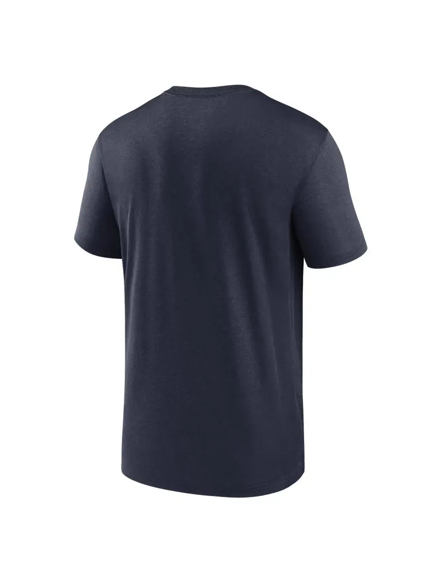 Футболка с длинным рукавом Nike Auburn Tigers Primetime Legend Kinetic Mantra Dri-FIT — изображение 2 из 5, темно-синий