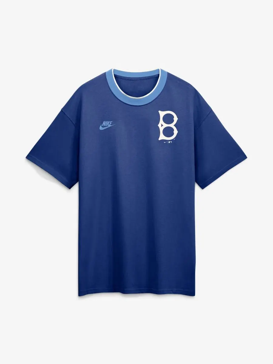 Футболка-кольцо с длинным рукавом Nike Brooklyn Dodgers — изображение 2 из 5, королевский