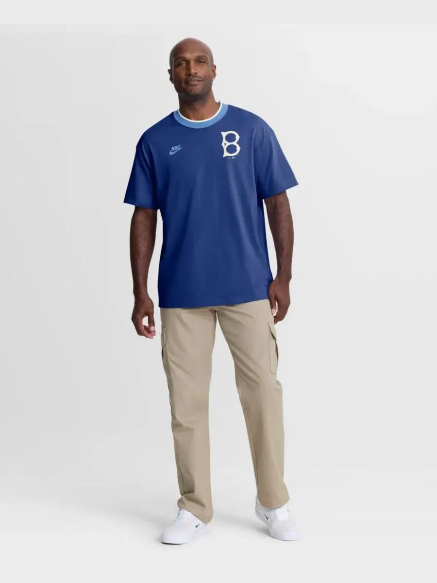 Футболка-кольцо с длинным рукавом Nike Brooklyn Dodgers — изображение 5 из 5, королевский