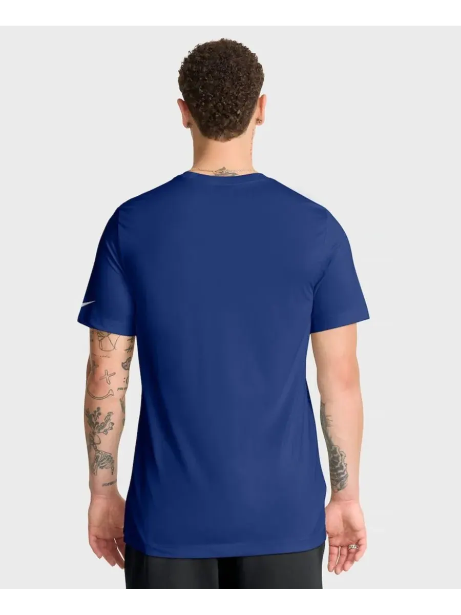 Футболка с длинным рукавом с принтом Legend Icon Dri-FIT Nike — изображение 3 из 4, королевский