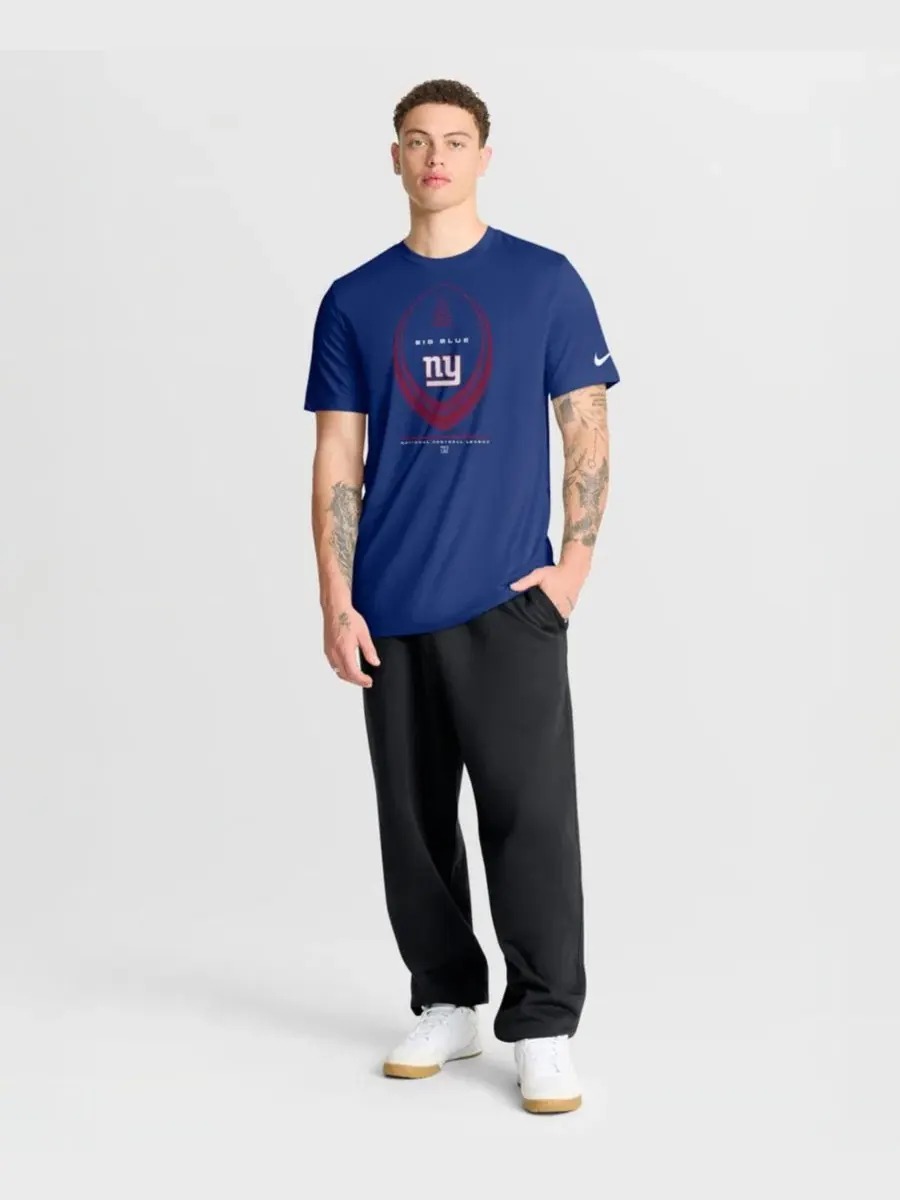 Футболка с длинным рукавом с принтом Legend Icon Dri-FIT Nike — изображение 4 из 4, королевский