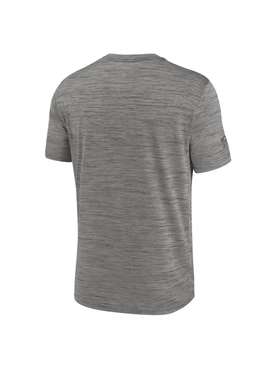 Футболка с коротким рукавом Dri-FIT Sideline Velocity Detroit Lions Nike — изображение 2 из 5, серый