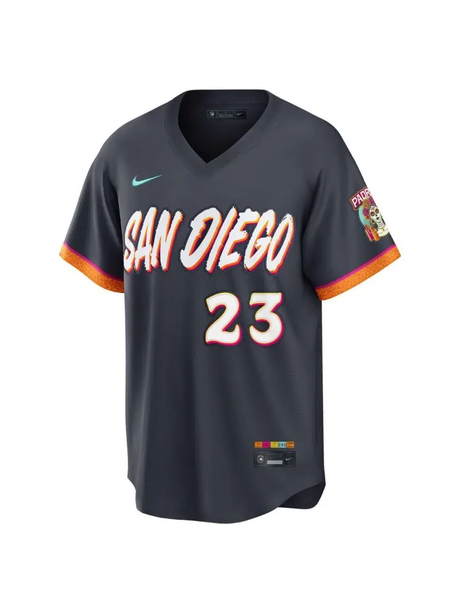 Джерси с коротким рукавом Fernando Tatis Jr. Nike — изображение 2 из 6, черный