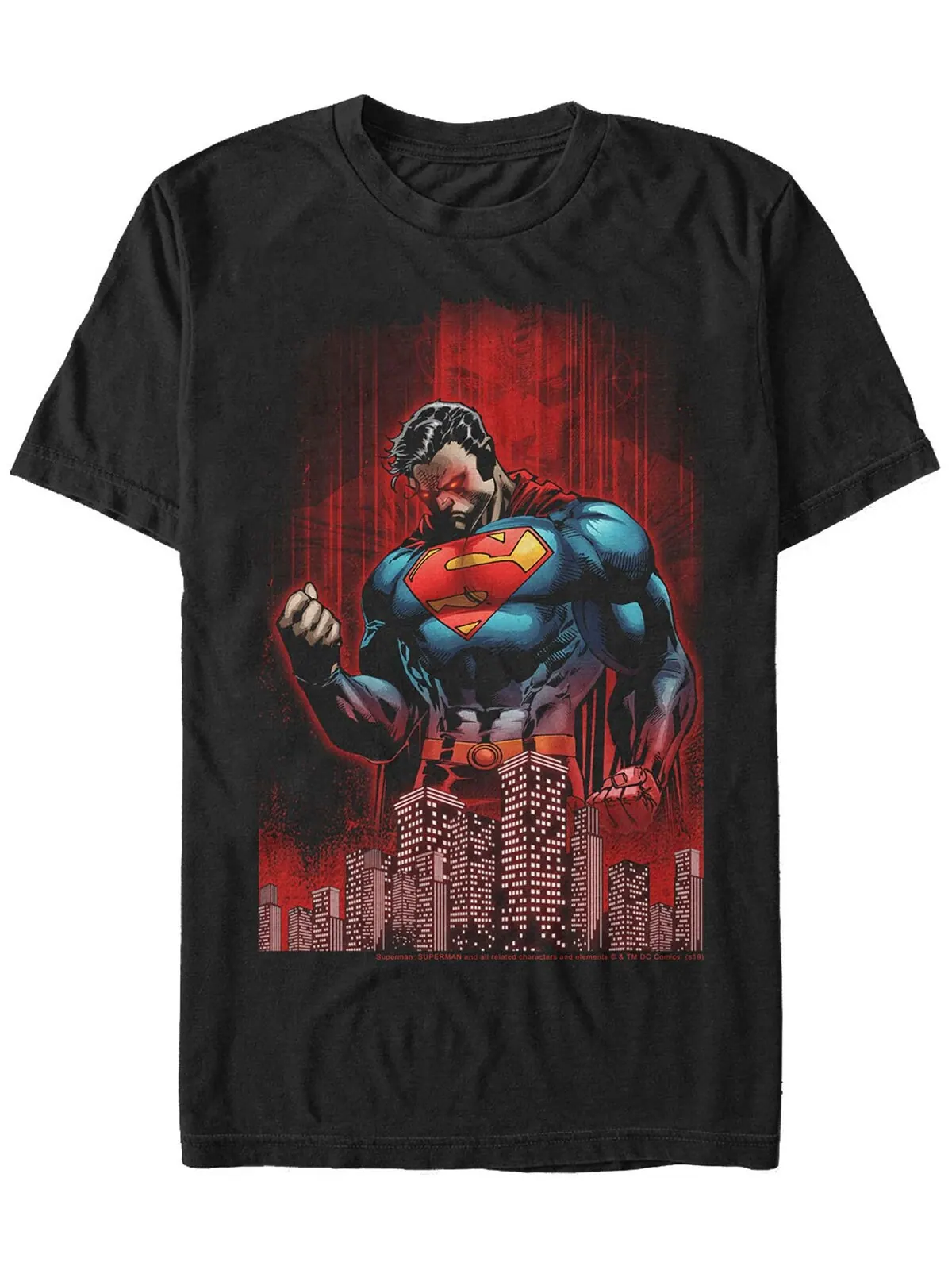 Мужская футболка с коротким рукавом dc superman return of krypton Fifth Sun — изображение 1 из 1, черный
