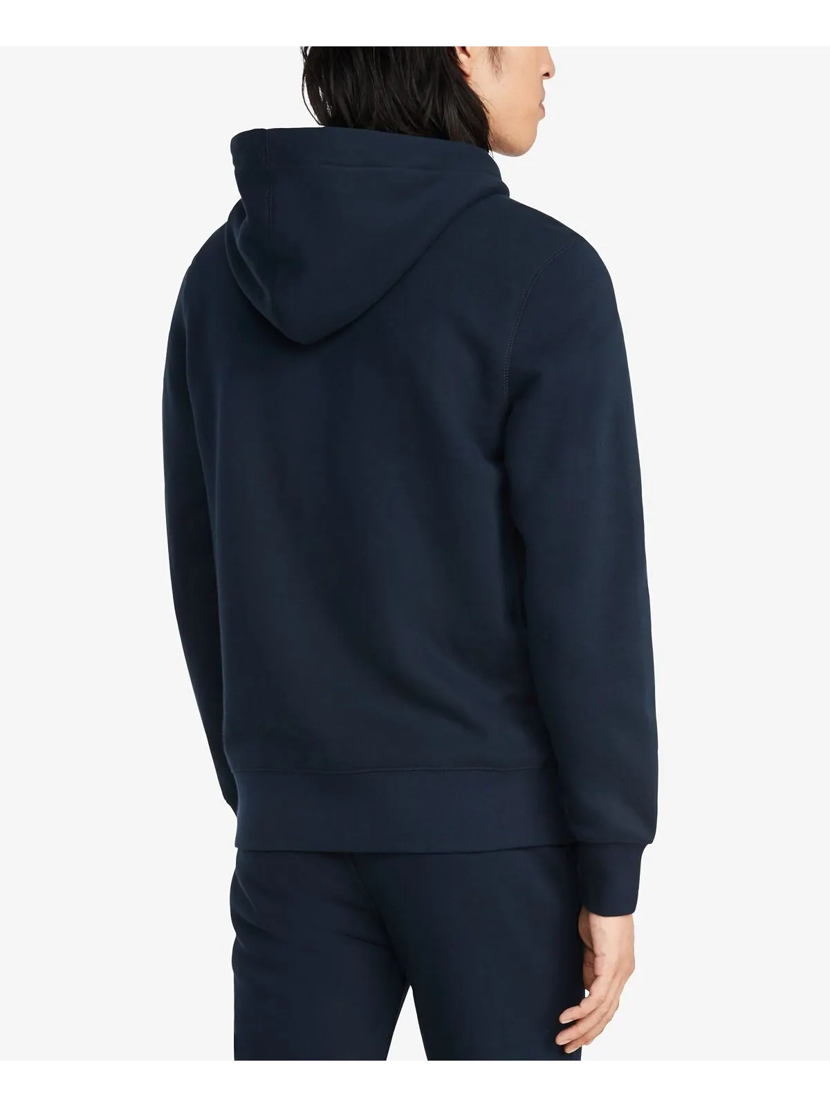 Мужская толстовка на молнии Big & Tall Plains Tommy Hilfiger — изображение 2 из 3, темно-синий