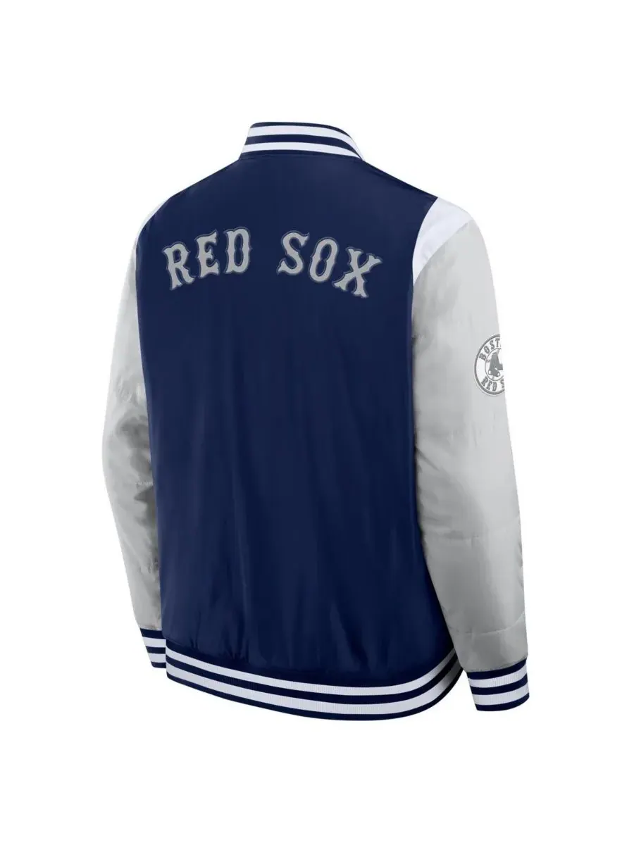 Fanatics Мужская темно-синяя куртка Boston Red Sox Elements Elite с застежкой на кнопках — изображение 2 из 3, темно-синий