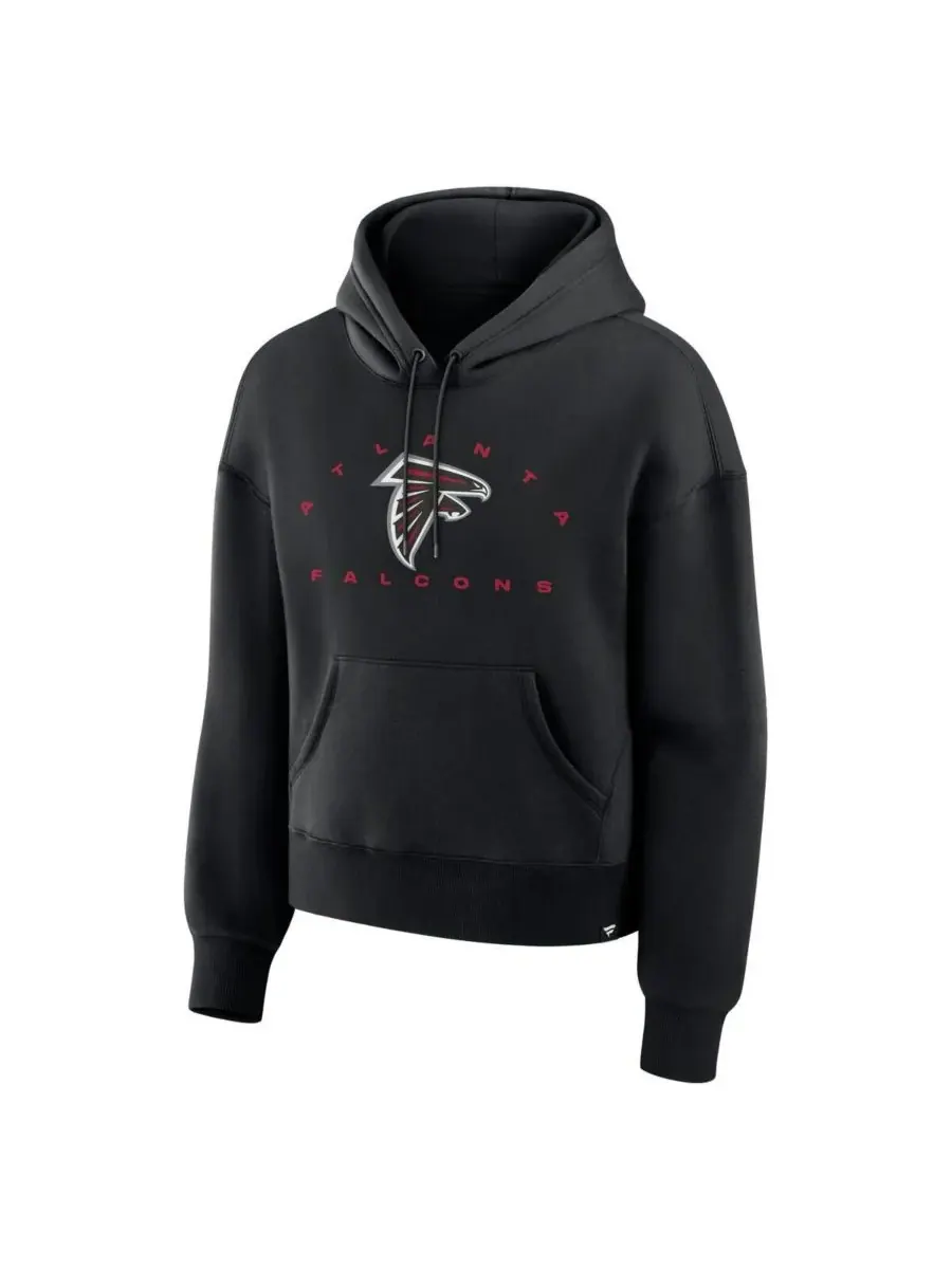 Fanatics Женская черная толстовка с капюшоном Atlanta Falcons Eligible Receiver Legacy — изображение 1 из 4, черный
