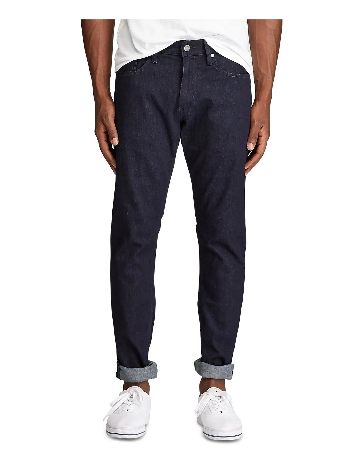 Мужские узкие прямые джинсы Varick Polo Ralph Lauren — изображение 1 из 8