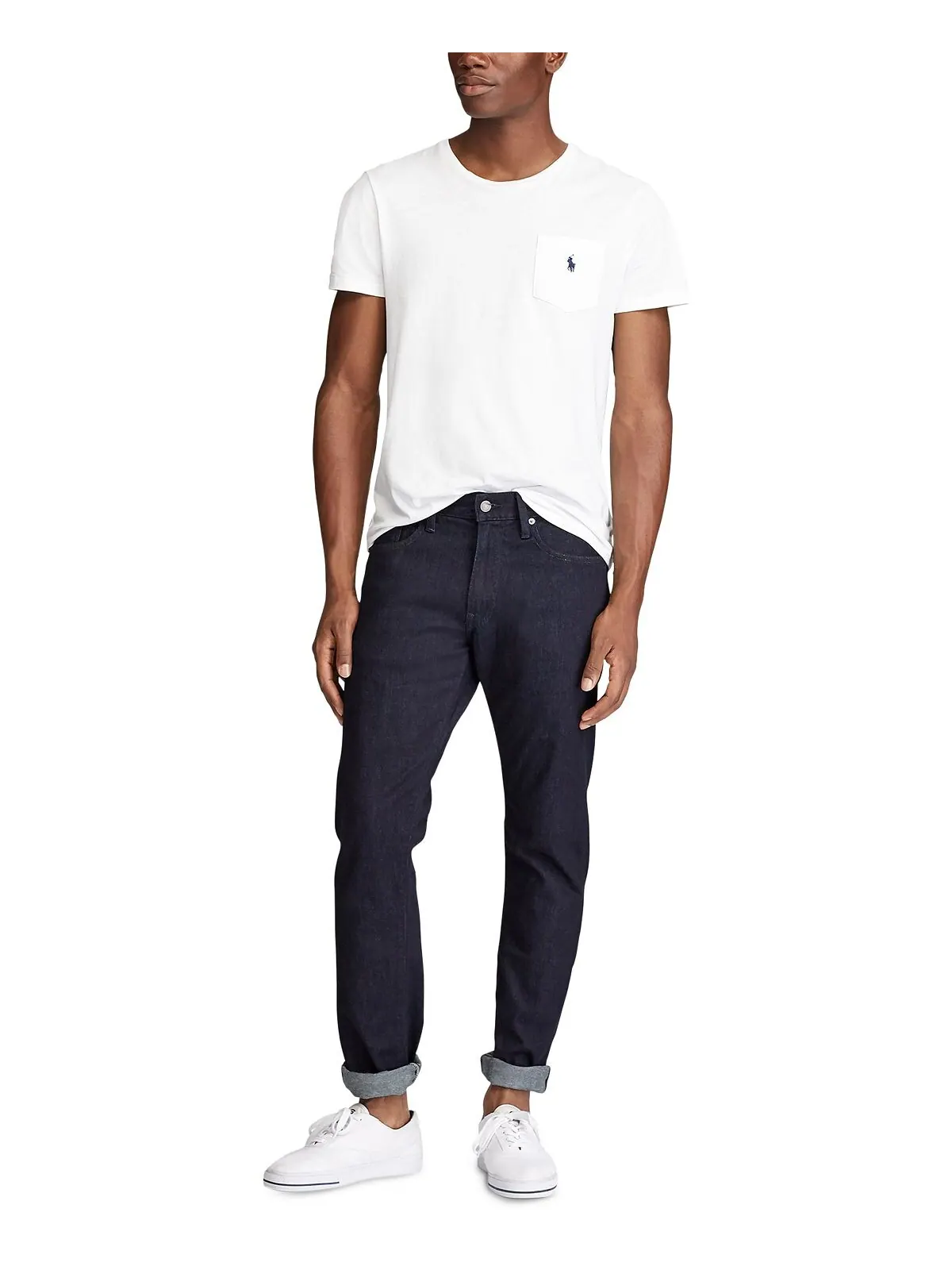 Мужские узкие прямые джинсы Varick Polo Ralph Lauren — изображение 2 из 8