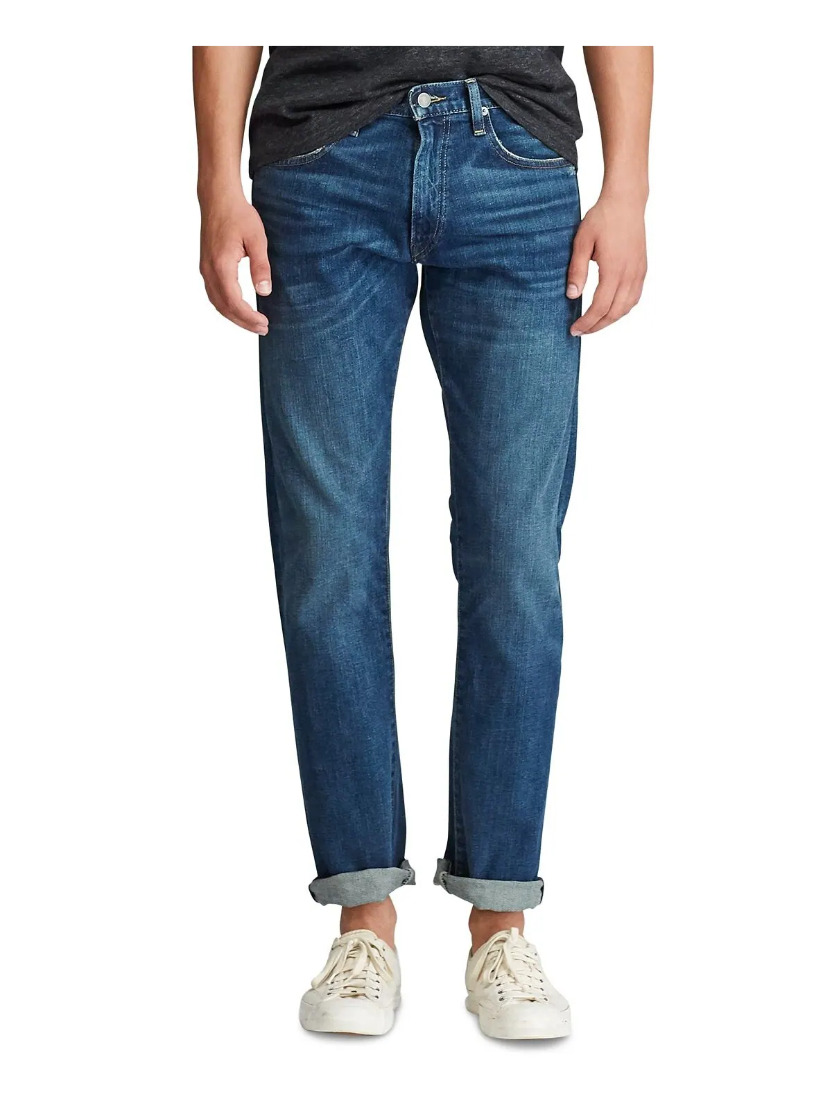 Мужские узкие прямые джинсы Varick Polo Ralph Lauren — изображение 1 из 4