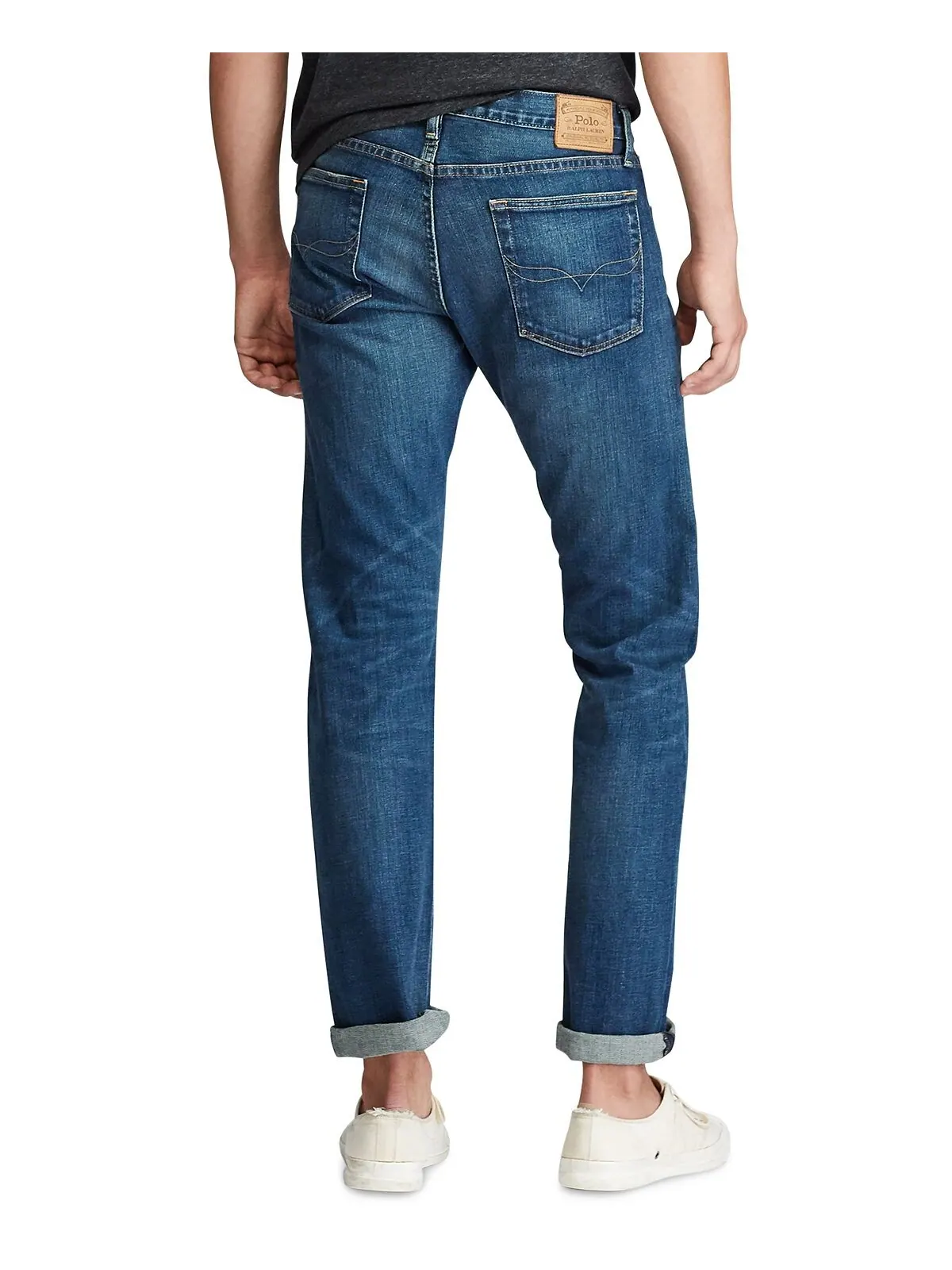 Мужские узкие прямые джинсы Varick Polo Ralph Lauren — изображение 2 из 4