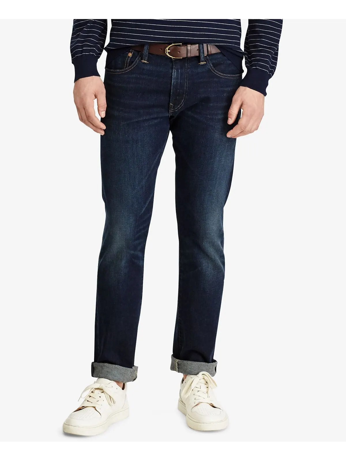 Мужские узкие прямые джинсы Varick Polo Ralph Lauren — изображение 1 из 5