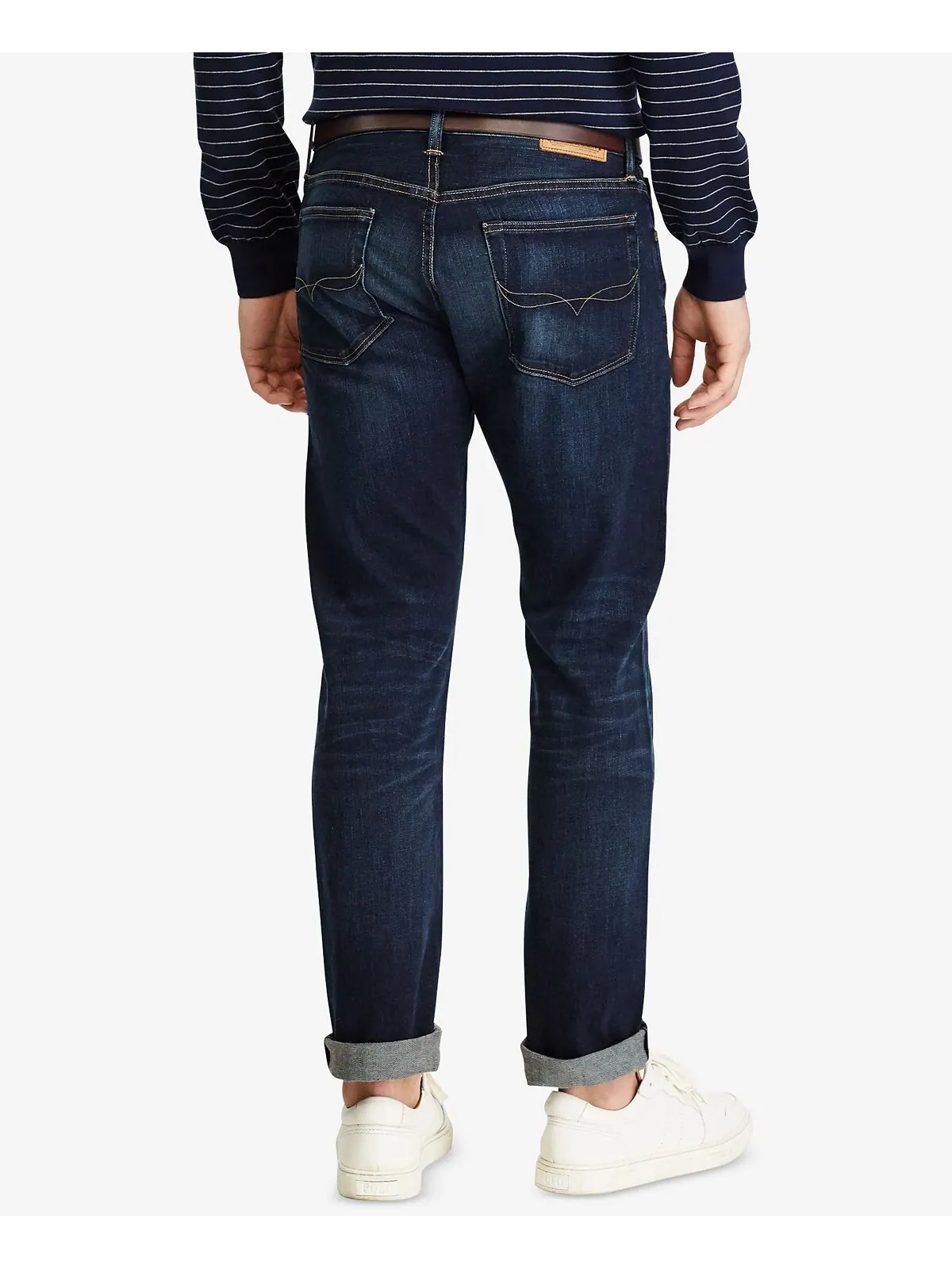 Мужские узкие прямые джинсы Varick Polo Ralph Lauren — изображение 2 из 5