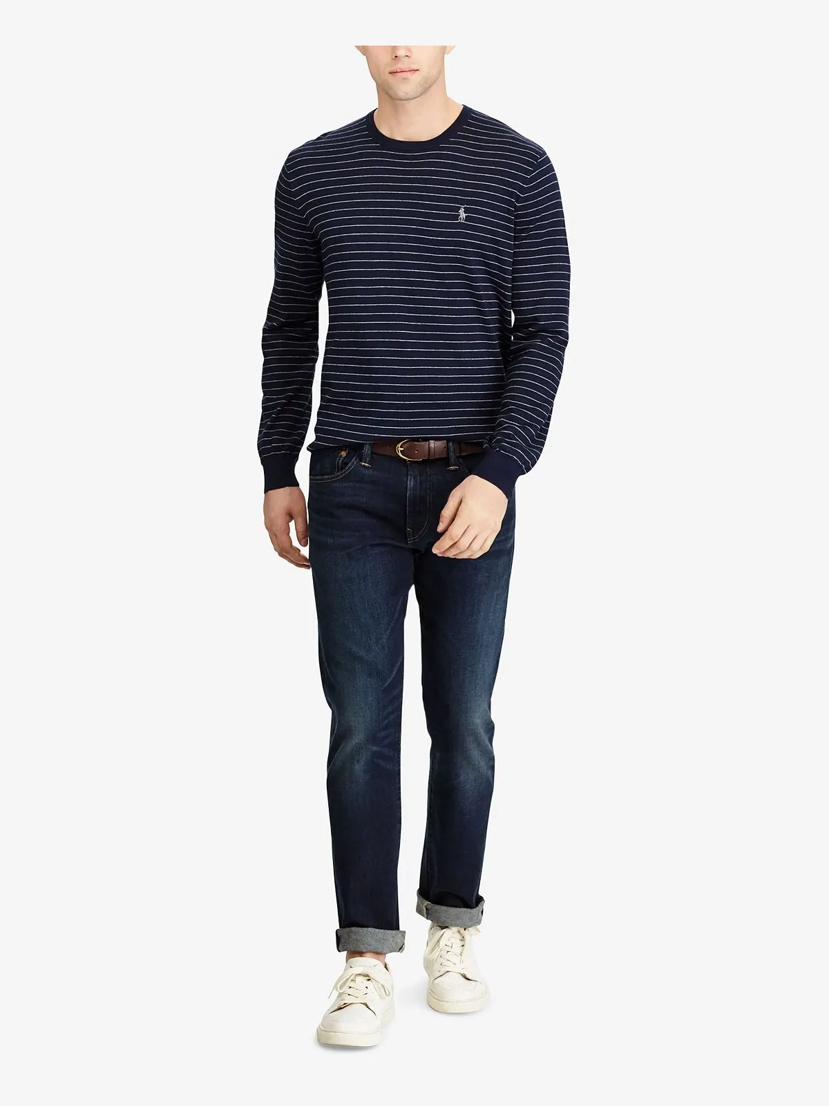 Мужские узкие прямые джинсы Varick Polo Ralph Lauren — изображение 4 из 5