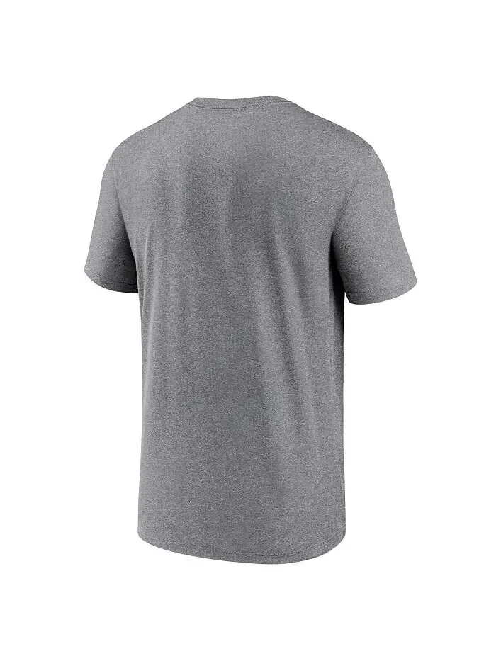 Футболка мужская Heather Charcoal Las Vegas Raiders Legend Logo Performance Nike — изображение 3 из 3