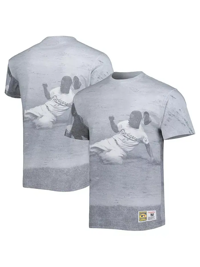 Мужская футболка Jackie Robinson Brooklyn Dodgers из коллекции Cooperstown Highlight Player