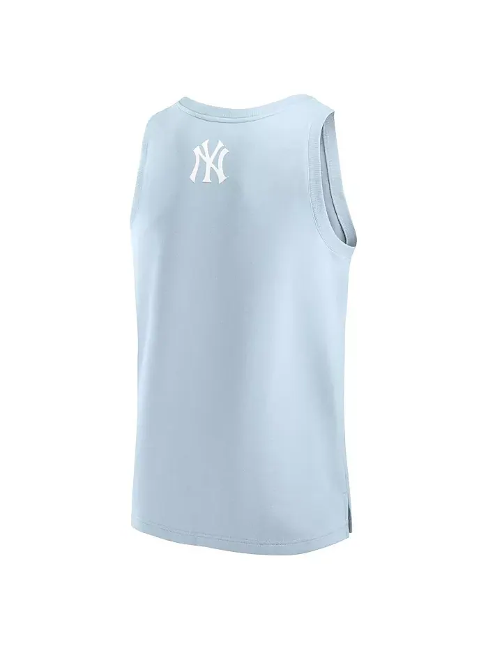 Мужская майка New York Yankees Elements светло-голубого цвета Fanatics — изображение 2 из 3