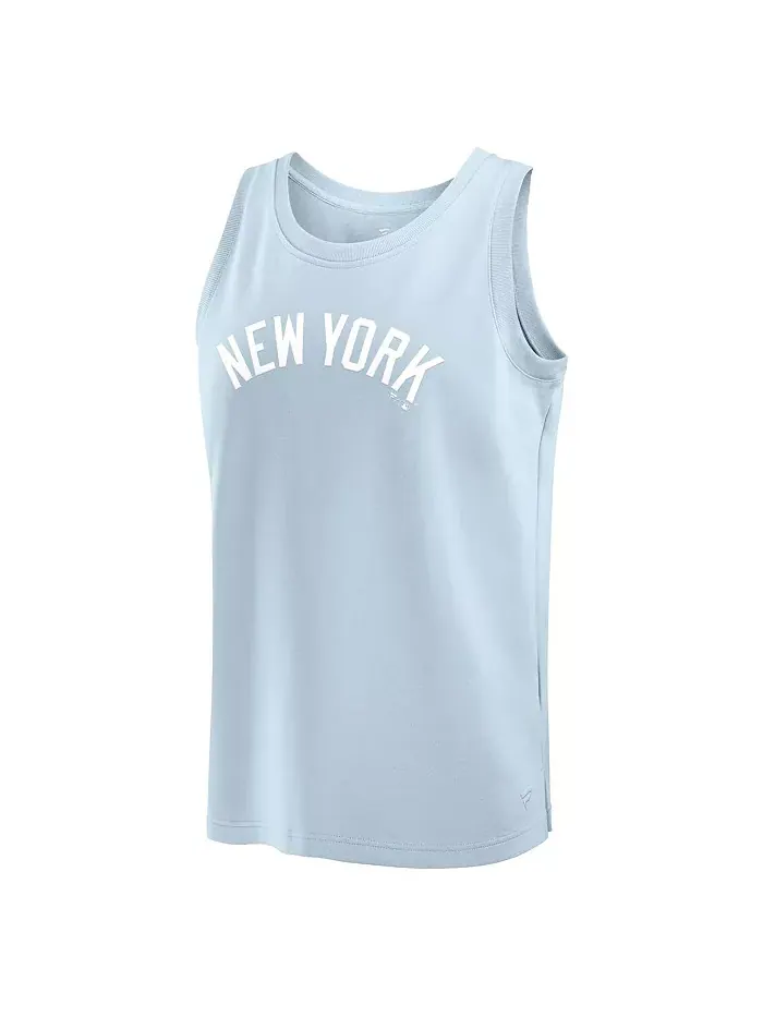 Мужская майка New York Yankees Elements светло-голубого цвета Fanatics — изображение 3 из 3