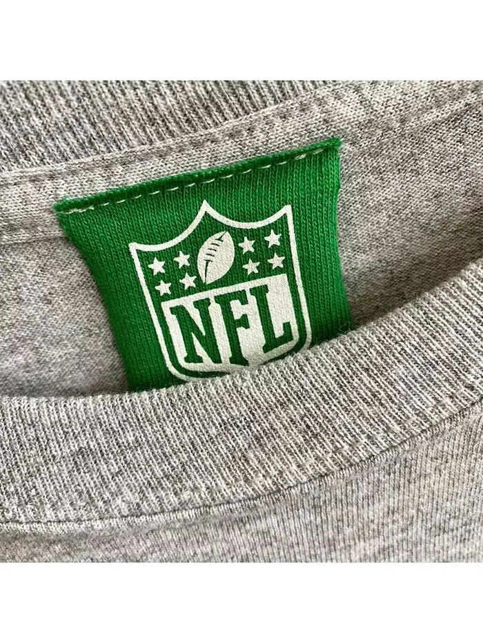 Мужская серая футболка Los Angeles Rams Split Refried Apparel — изображение 2 из 3