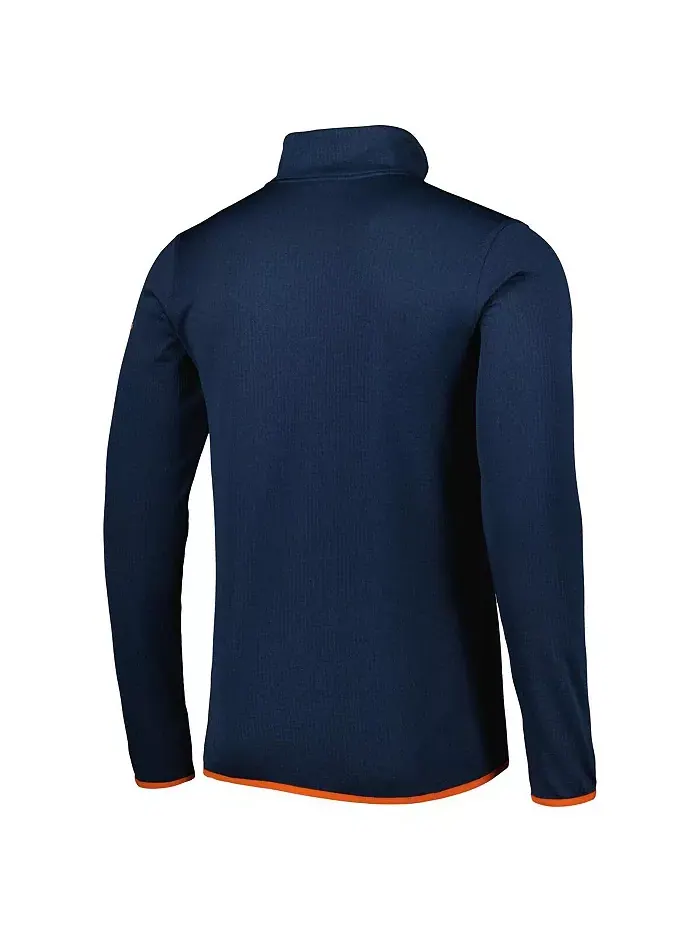 Толстовка Men's Navy Florida Gators Park View Omni-Wick Half-Zip Top Columbia — изображение 2 из 3