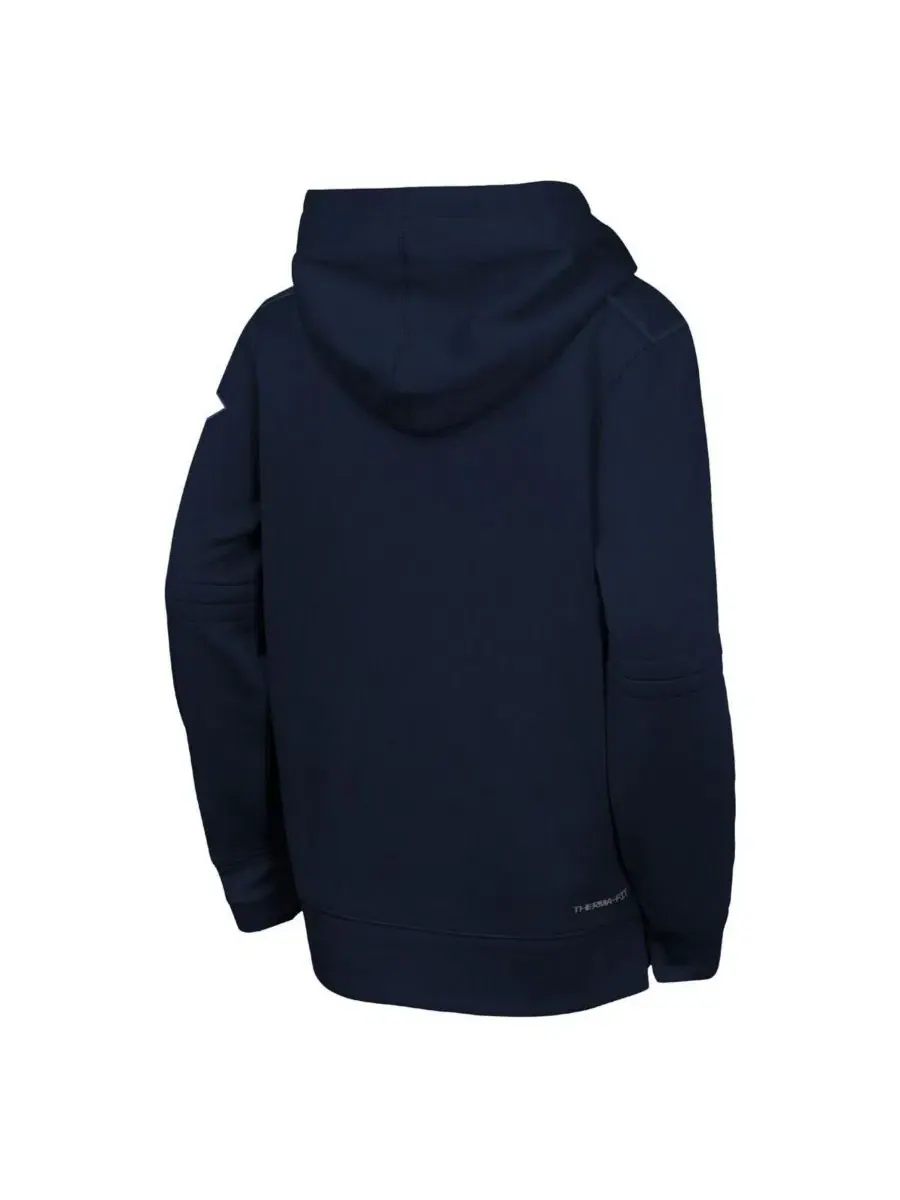Толстовка Big Boys and Girls Navy Detroit Tigers Authentic Collection City Connect Therma-FIT — изображение 3 из 3