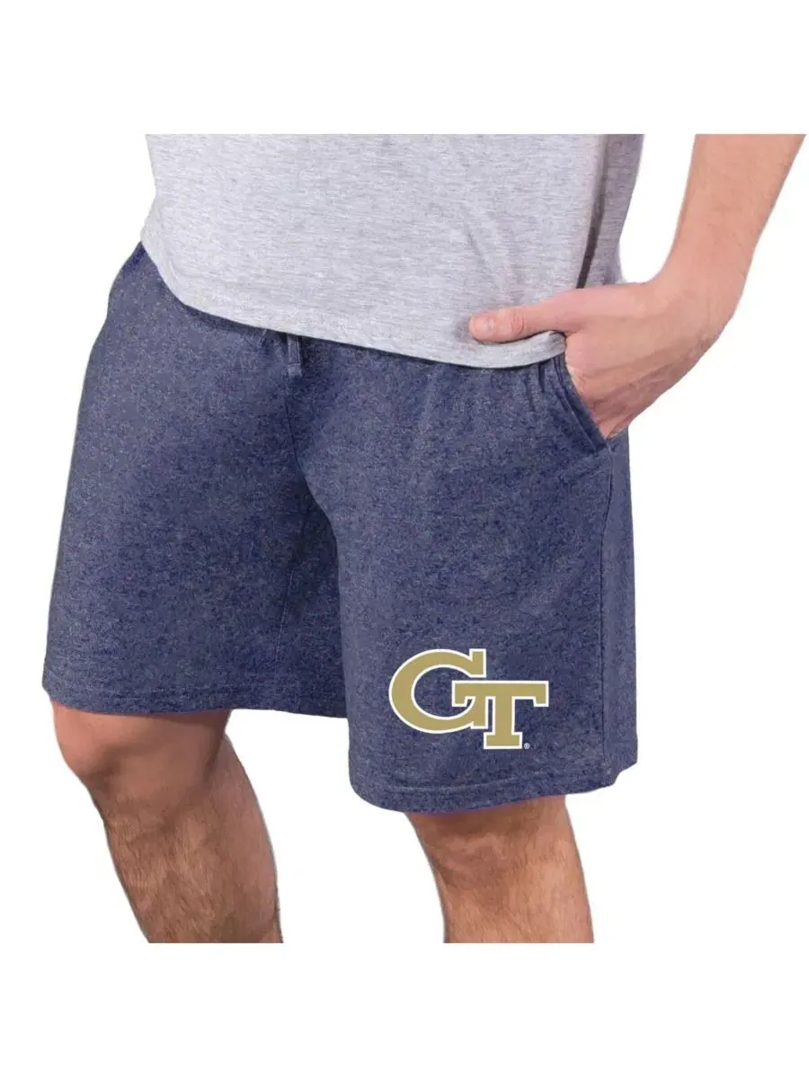 Мужские темно-синие вязаные шорты Georgia Tech Yellow Jackets Quest Knit Jam Shorts Concepts Sport